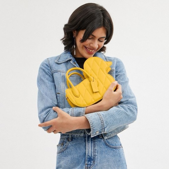 Coach Duck Bag With Quilting - Picture 5 of 9